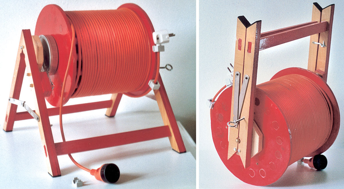 DIY Electric Cord Reel | Foldable with Retractable Spring