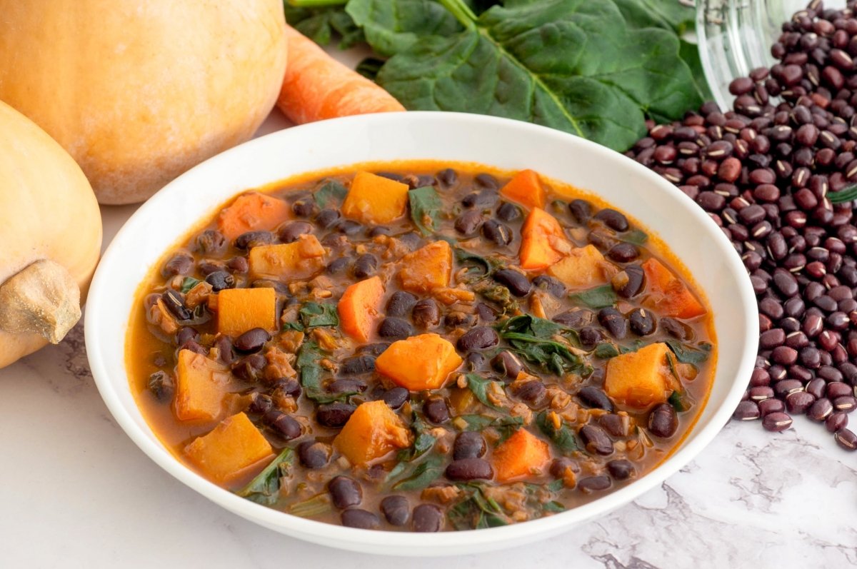 Azuki Beans Stew Recipe: Hearty Squash and Veggie Comfort