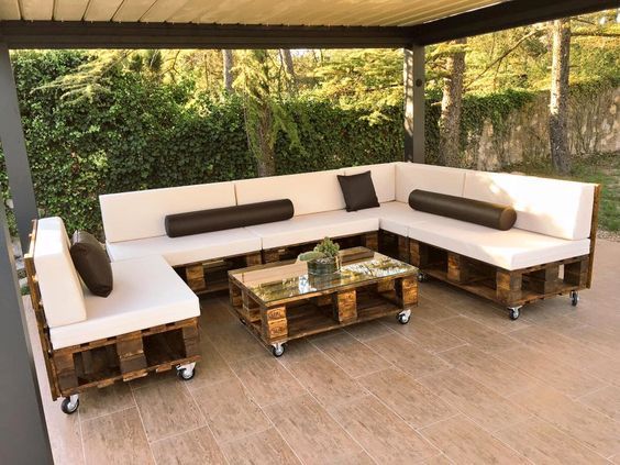 14 furniture that you can make for your terrace - grandgoldman.com