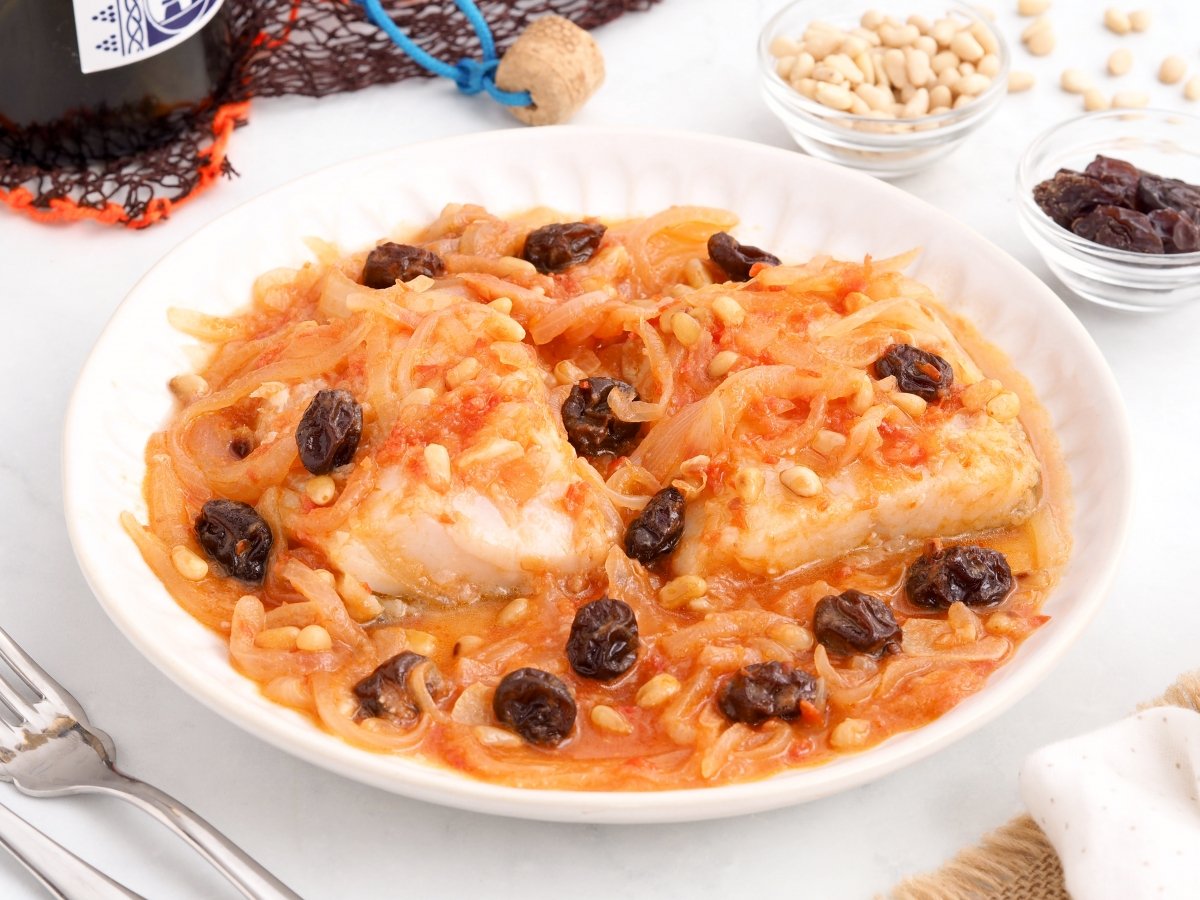 Bacalao a la Catalana Recipe: Spanish Cod with Raisins