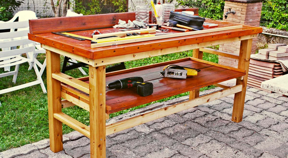 DIY Wooden Workbench: Build It Without Joinery