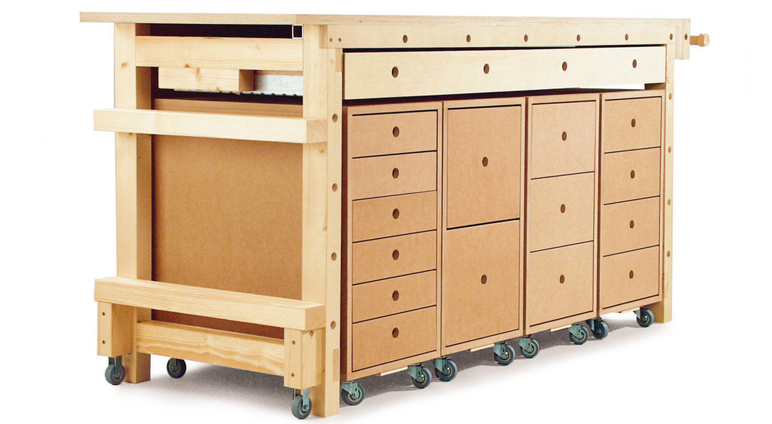DIY Workbench on Wheels: Build a Mobile Workshop Station