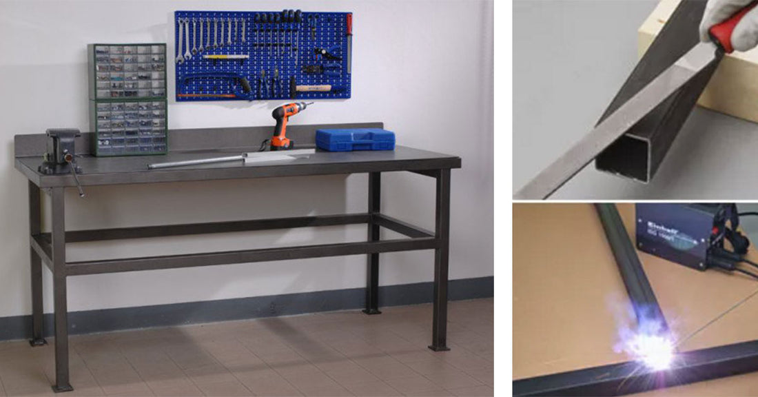 How to Build a Heavy-Duty Iron Workbench: DIY Guide