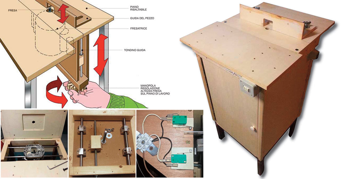 DIY Router Table: Build Your Own Workbench with Motorization Guide