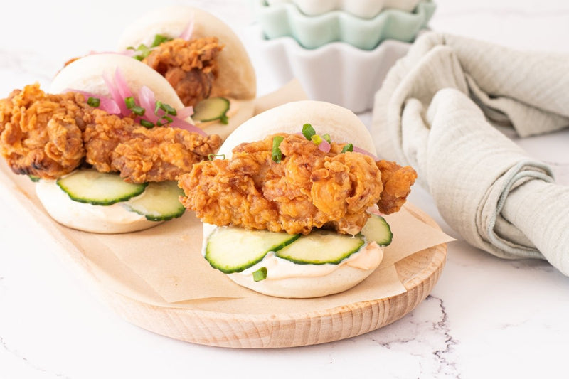 Bao Buns with Chicken Recipe: Easy Asian Street Food