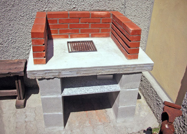 Build a DIY Reinforced Concrete Barbecue for Epic Grill Outs