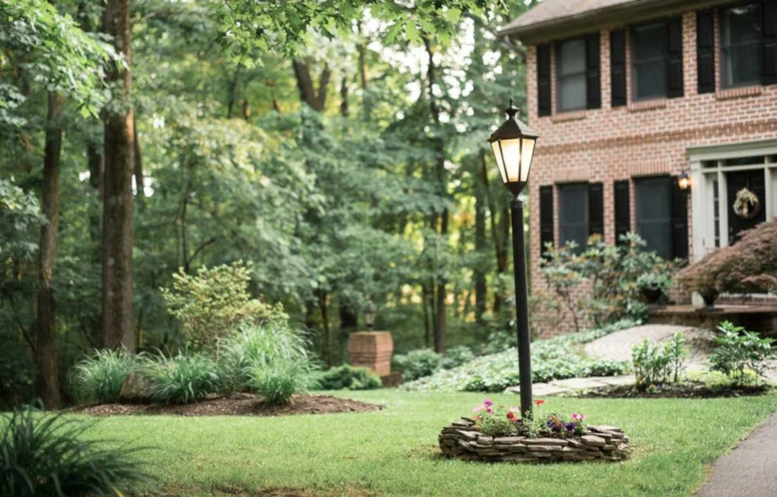 Concrete Base for Garden Lamp Posts: Construction and Installation Guide