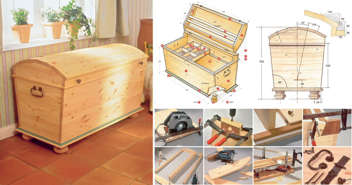 DIY Chest: How to Build It from Fir Wood