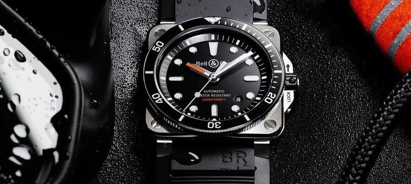 Bell&Ross BR 03-92 Diver, a diving watch with the iconic Bell&Ross square design - grandgoldman.com