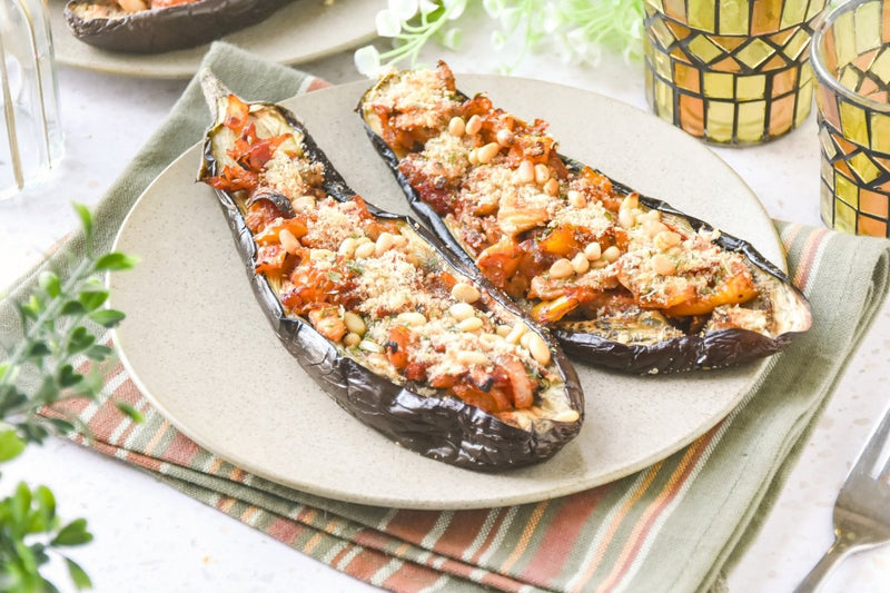 Stuffed Eggplant Recipe: Easy Vegetarian Spanish Dinner