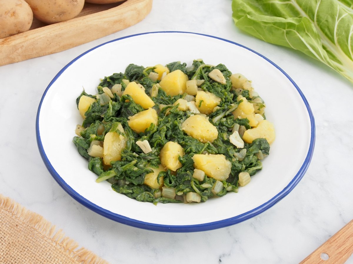 Blitva: Croatian Chard and Potatoes with Garlic Side Dish (59)