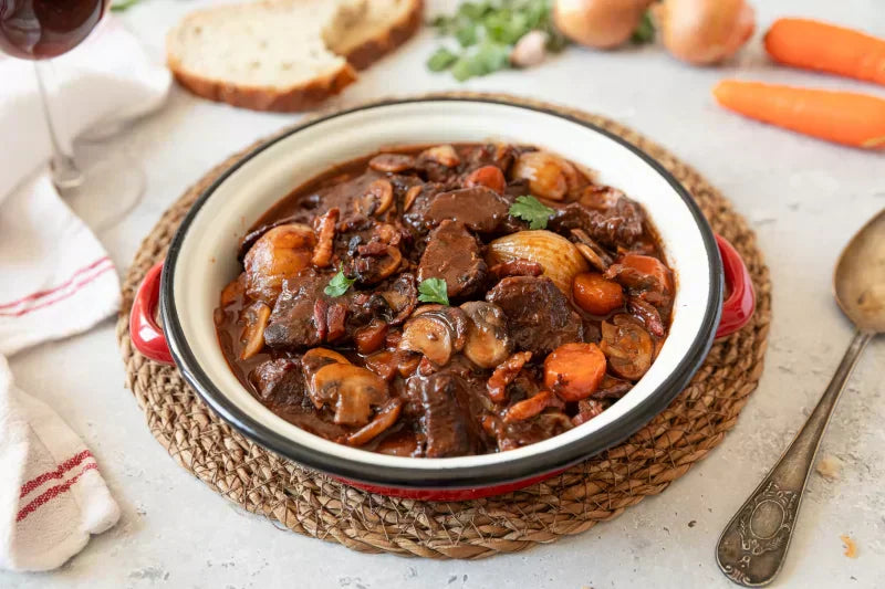 French Boeuf Bourguignon Recipe (Rich Classic Beef Stew) - grandgoldman.com