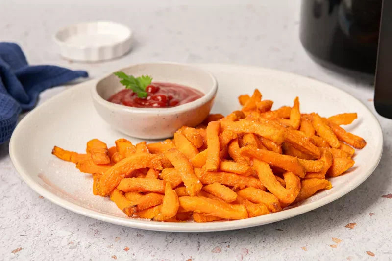 Air Fryer Sweet Potatoes Recipe: Crispy Outside, Soft Inside - grandgoldman.com