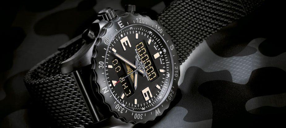 Breitling Chronospace Military, full legibility - grandgoldman.com