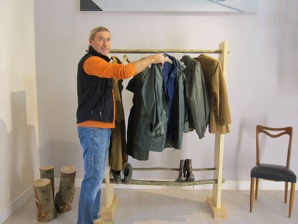 How to make an organic coat rack - grandgoldman.com