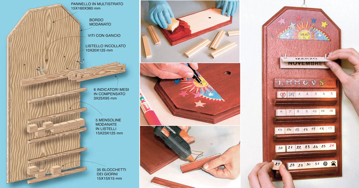 DIY Perpetual Calendar: A Timeless Home Decor Project