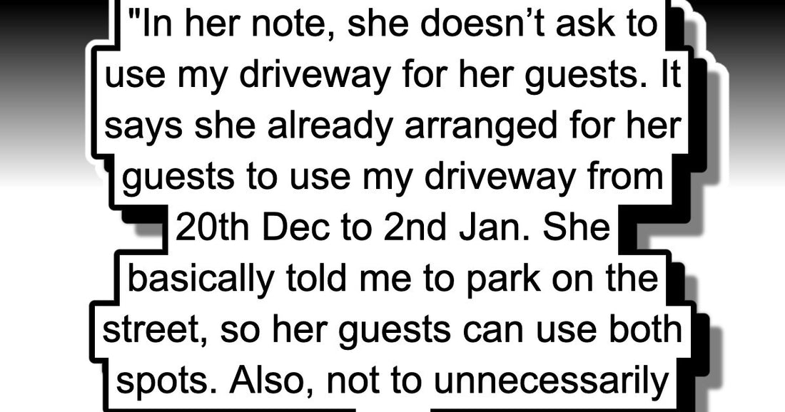 Karen Learns Her Lesson When She Tells Her Guests To Park In Her Neighbors Driveway