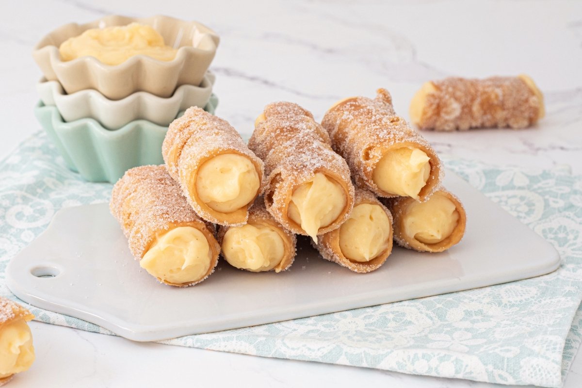 Cañas de Crema Recipe: Authentic Galician Cream Pastry