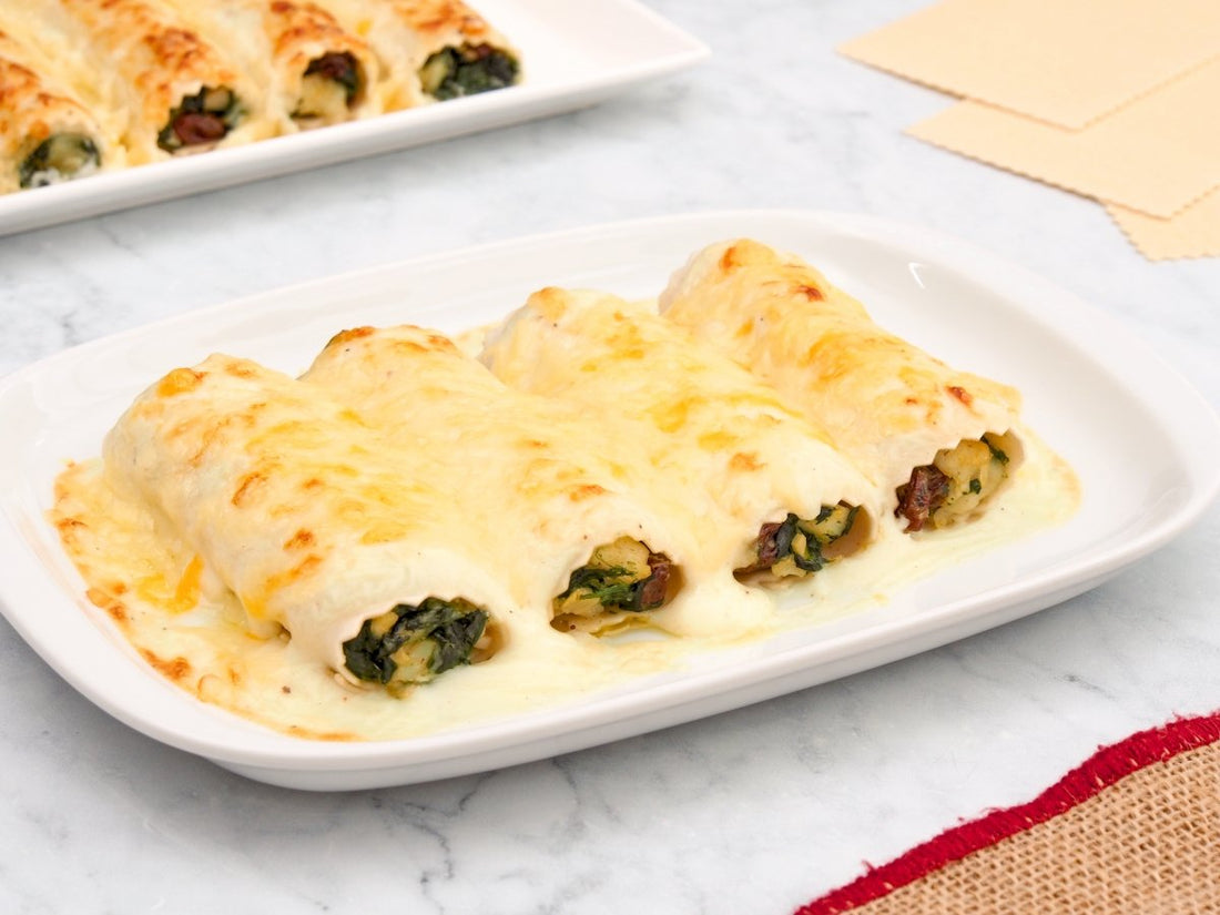 Cod Cannelloni Seafood Pasta Bake Recipe - grandgoldman.com