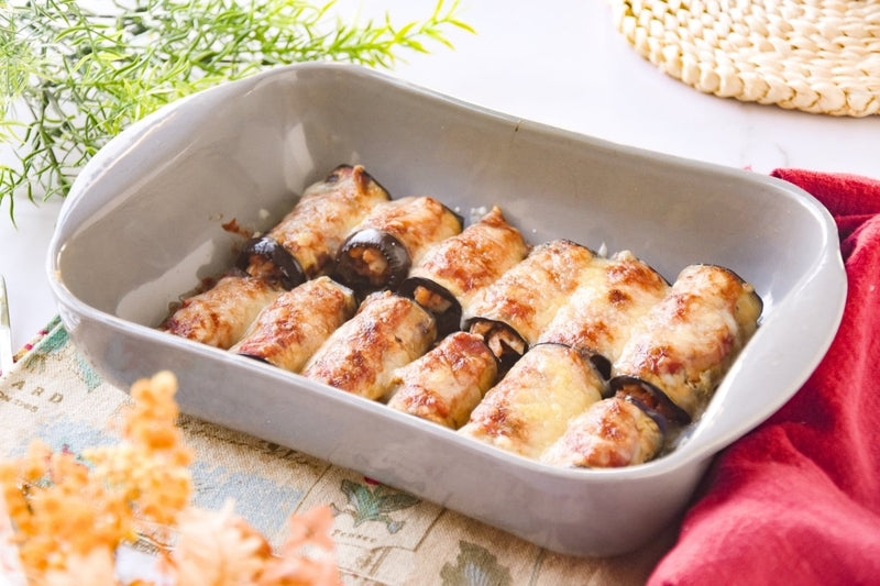 Eggplant Cannelloni Italian Baked Pasta Recipe - grandgoldman.com