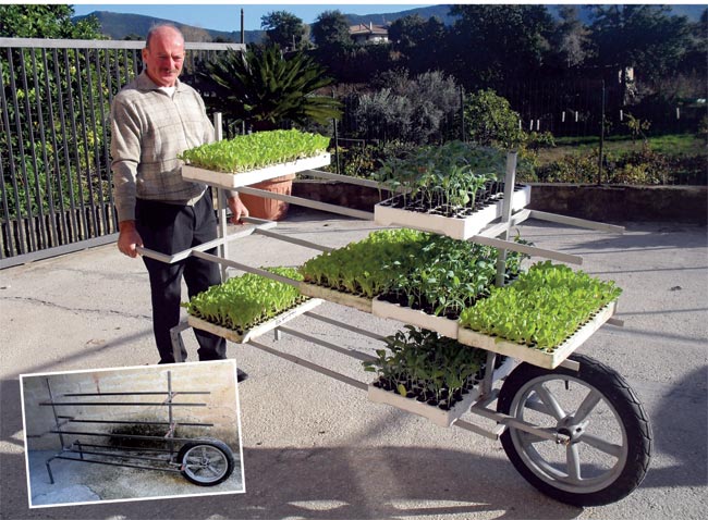 DIY Nursery Cart: Build Your Own with Scrap Metal