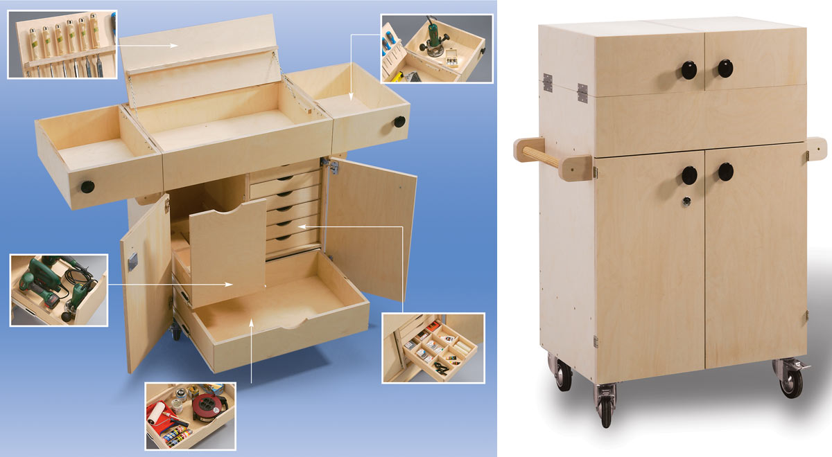 DIY Tool Cart: Build a Rolling Workbench for Your Home Workshop