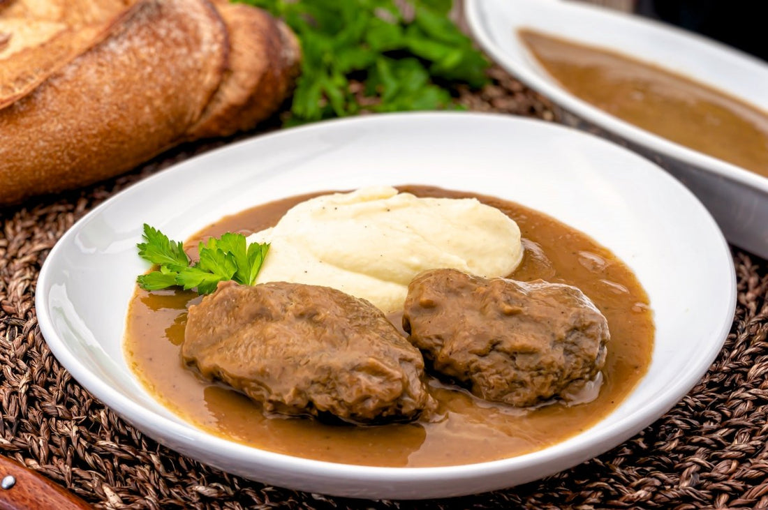 Tender Pork Cheeks in Red Wine Sauce, Carrilleras Recipe, Step by Step