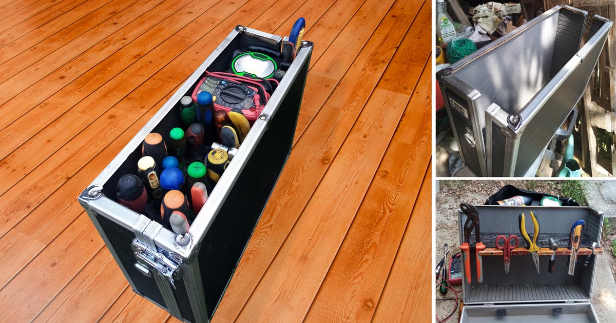 DIY Tool Box with Custom Access: Build Your Own Hybrid Storage
