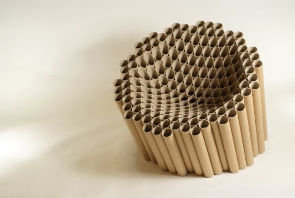 Furniture Created from Recycled Cardboard - grandgoldman.com