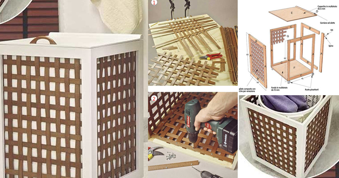 DIY Laundry Basket: Build a Beautiful Linen Hamper