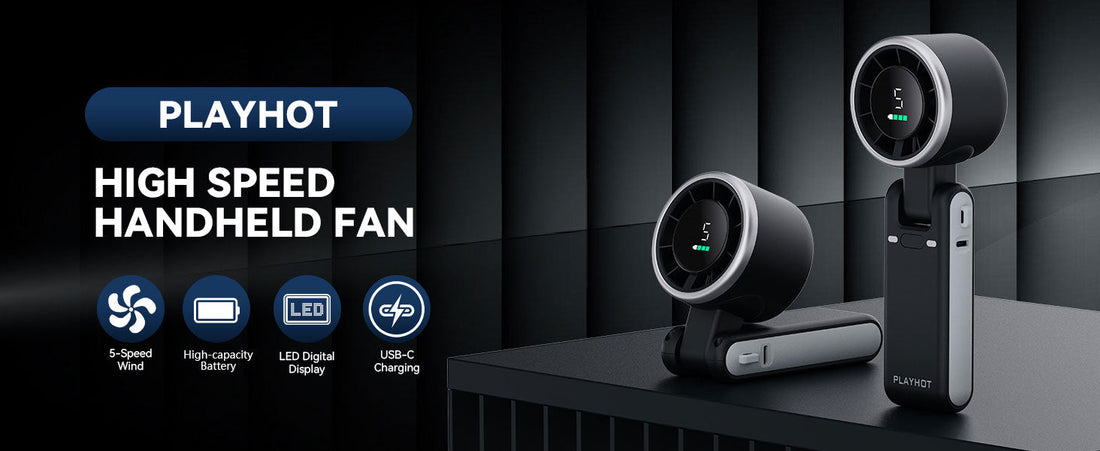 PlayHot Portable Handheld Personal Fan Review - grandgoldman.com