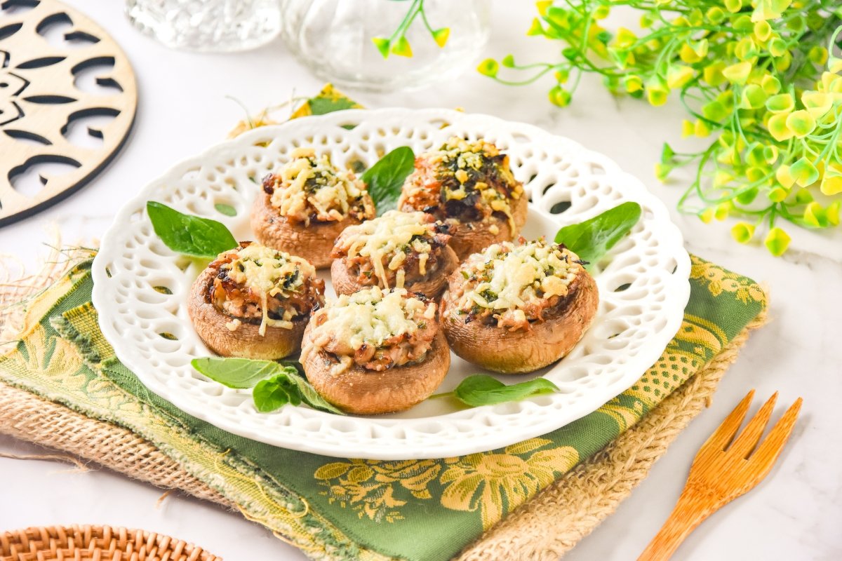 Stuffed Mushrooms with Tuna Recipe: Easy Spanish Tapa