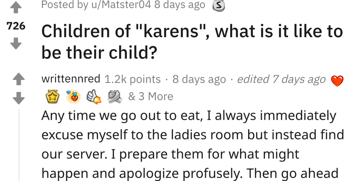 Children Of Karen’s Explain What it Was Like Growing Up With Karen As Their Mom