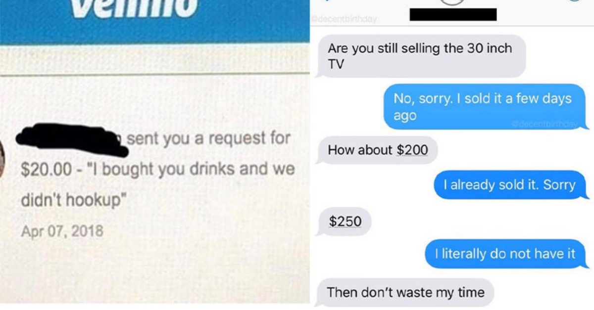 15 Times Choosing Beggars Had The Audacity To Make Picky Requests