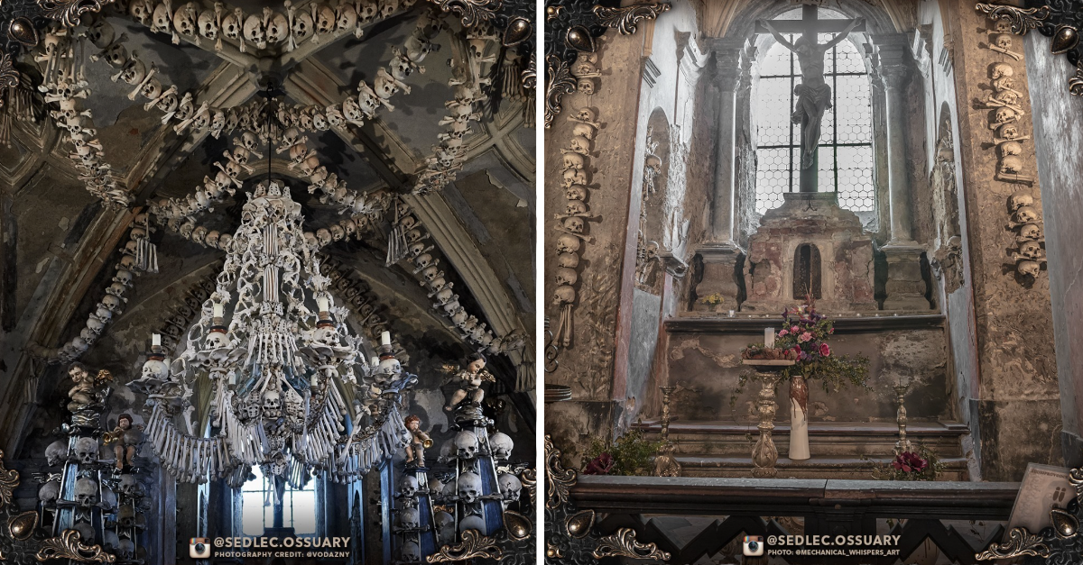 This Church In Czech Republic Is Decorated With Remains Of Over 70,000 Humans & It’s Eerie