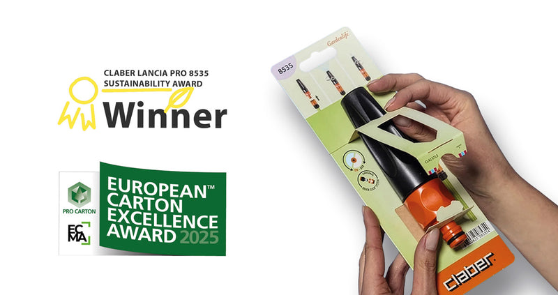 Claber Wins Special Sustainability Prize at European Carton Excellence Awar