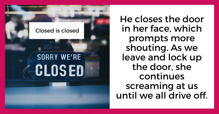 Entitled Customer Tries To Force Herself In The Pharmacy After Closing Time