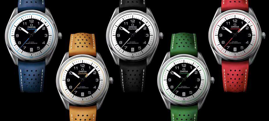 The Omega Seamaster Olympic Games collection celebrates that the brand will once again time athletes at the Olympic Games - grandgoldman.com