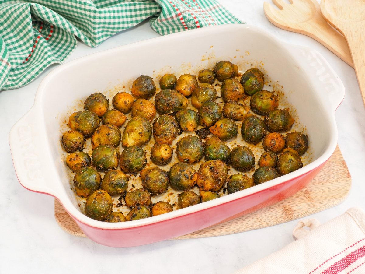 Roasted Brussels Sprouts Recipe: Easy Mediterranean Side