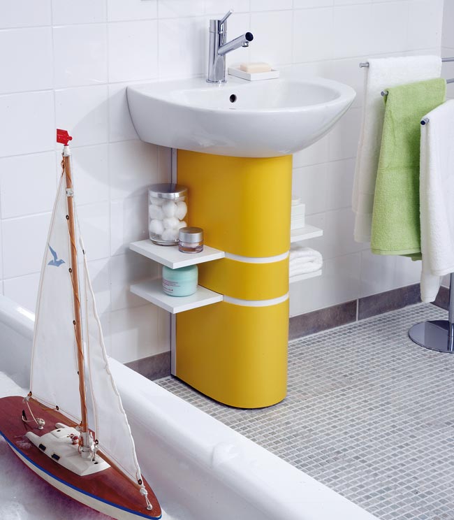 DIY Plexiglass Sink Column: Modernize Your Bathroom