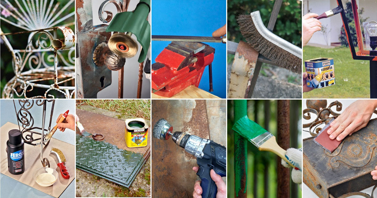 How to Permanently Remove Rust from Iron and Steel