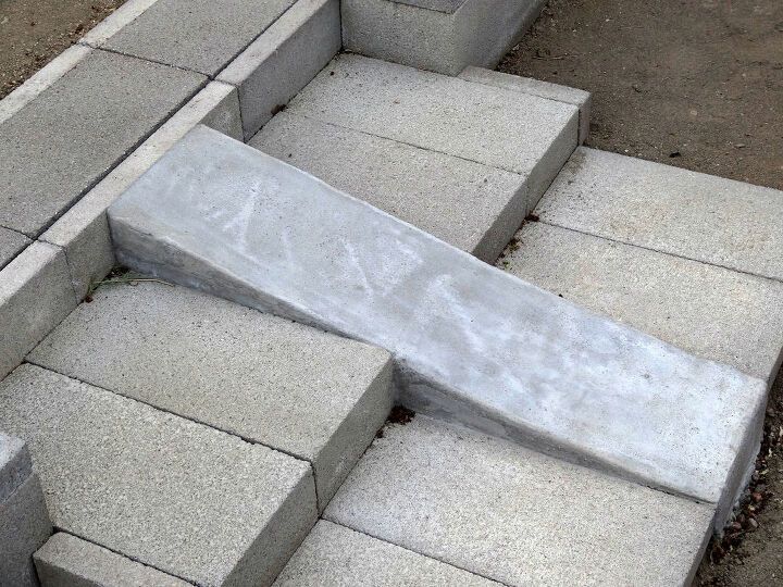 Concrete wheelbarrow ramp - grandgoldman.com
