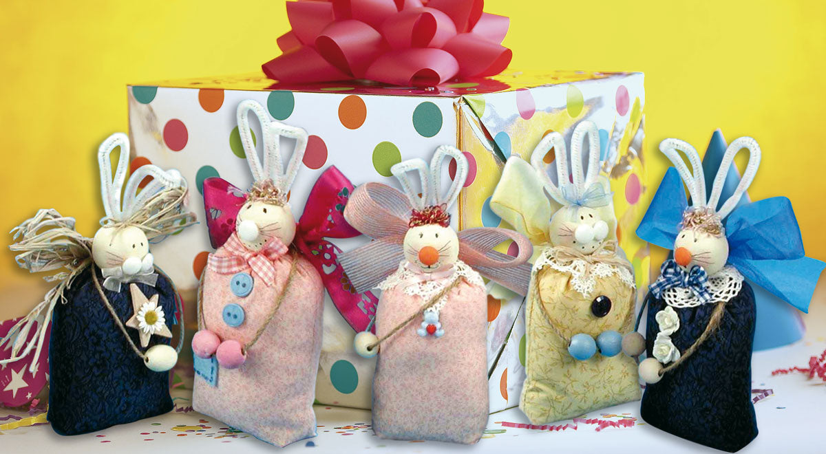 Charming DIY Easter Decorations: Fabric Bunny Bags