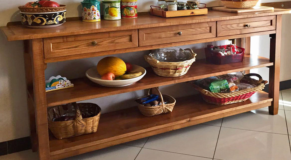 DIY Wooden Kitchen Console Table | How to Build It