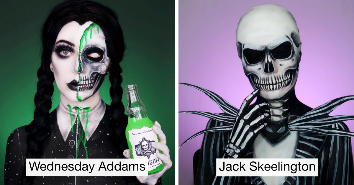 13 Horrifying Cosplays Done With Body Paint That Look Too Real