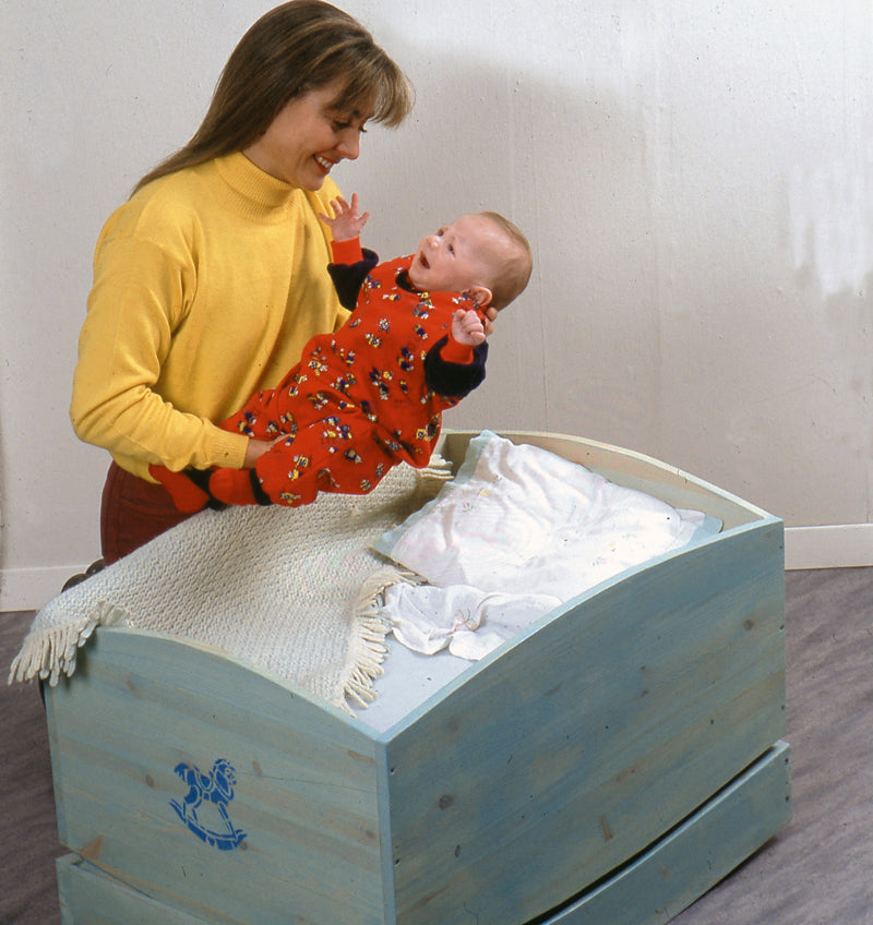 DIY Wooden Cradle: Build a Dual-Swinging Baby Crib