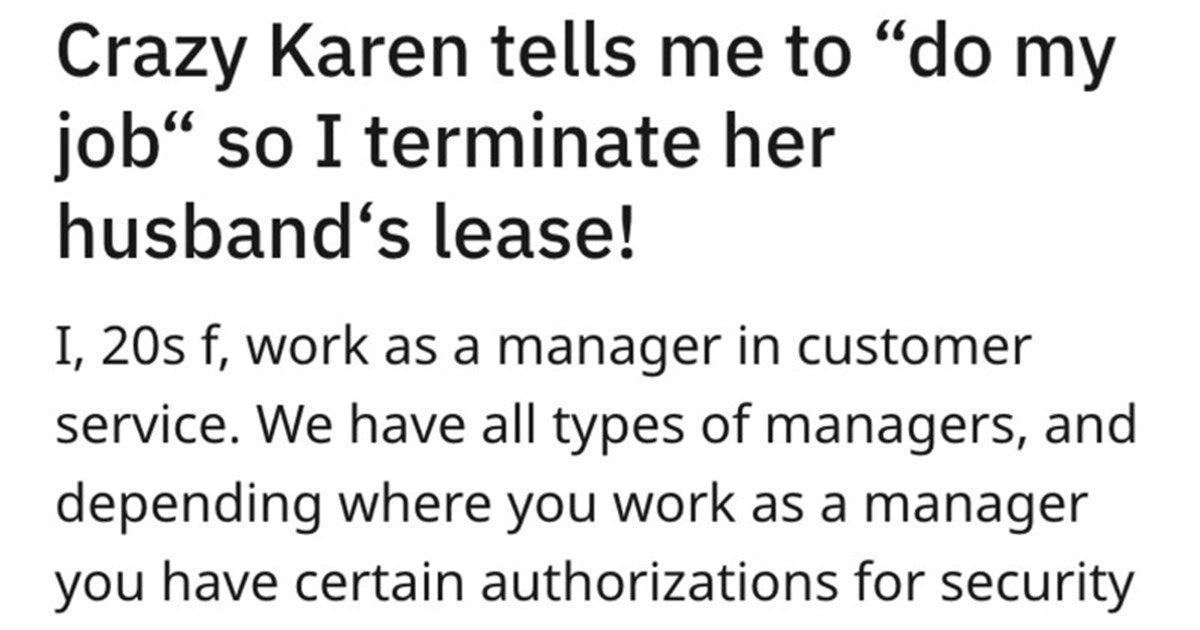 Karen Goes Crazy When Talking To A Manager, Doesn’t Own Up To Her Mistake