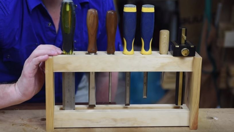 Make your own organizer for your tools - grandgoldman.com