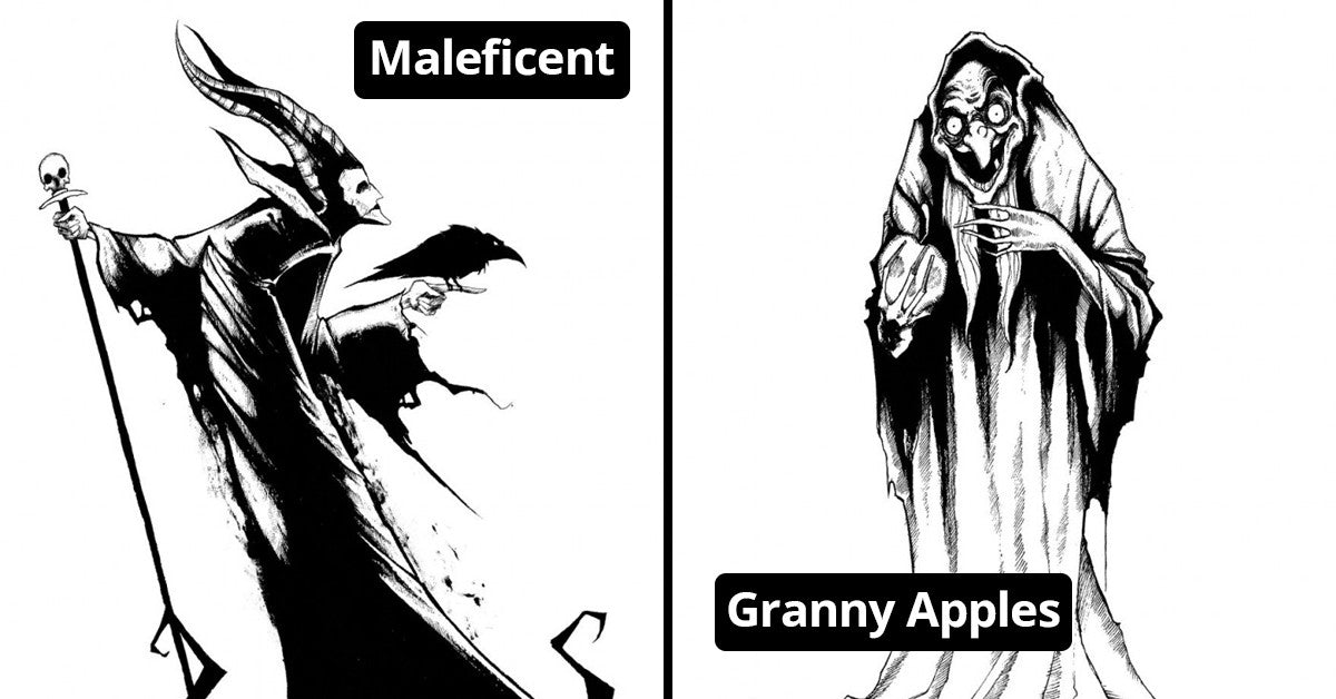 Disney Villains Reimagined As The Creepiest Possible Version Of Themselves