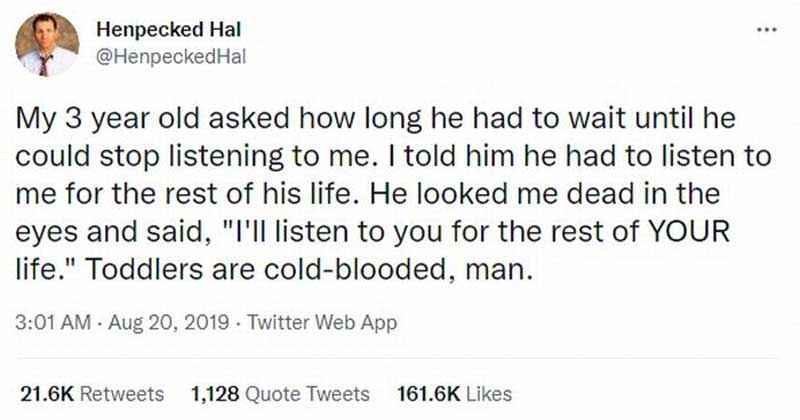 20 Hilarious Fatherhood Tweets That Are Better Than Dad Jokes